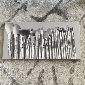 Makeup brush wall canvas